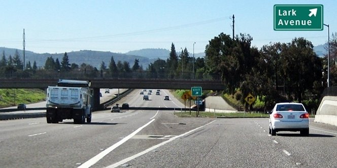 CLICK to continue: Take Lark Ave exit off H17 S