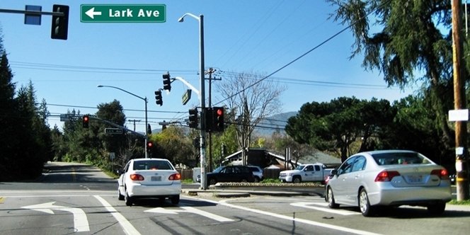 CLICK to continue: Left onto Lark Ave from H17 S