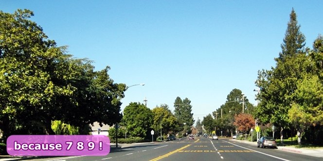 CLICK to continue: Miramonte Ave: Because 7 8 9!